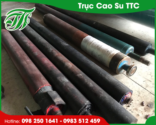 Trục cao su in Flexo